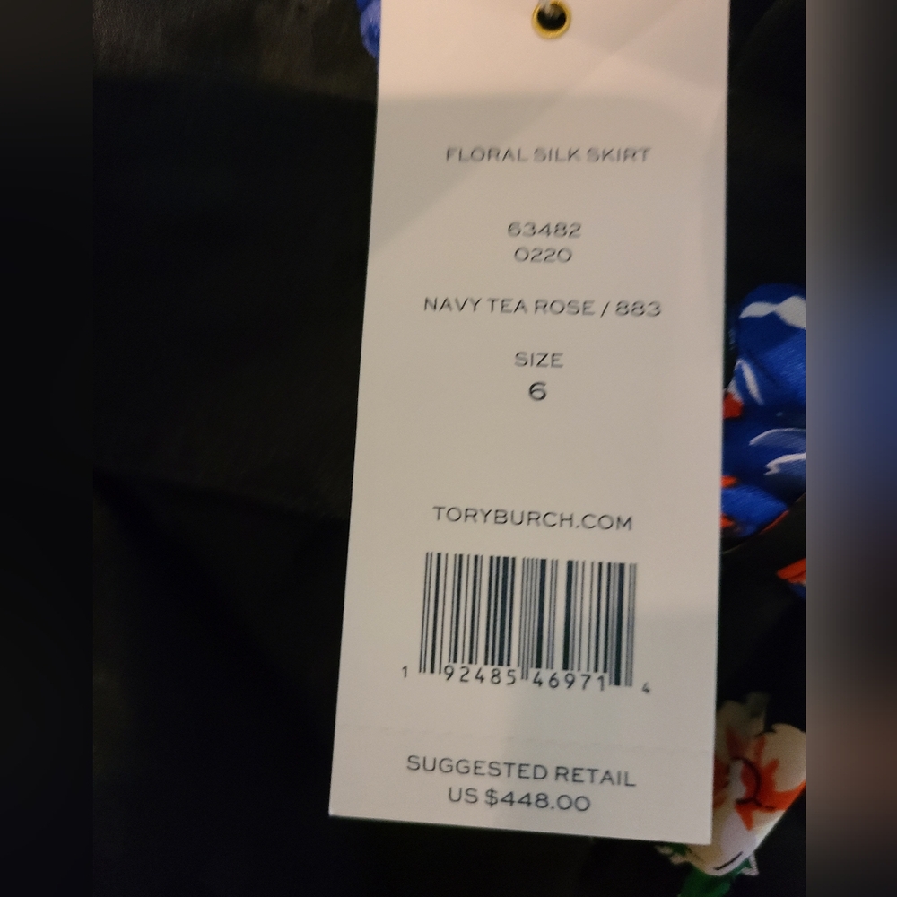 Tory Burch Silk Skirt - Picture 6 of 8